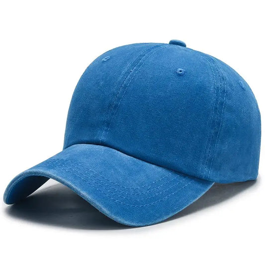 Blue Washed Effect Baseball Cap