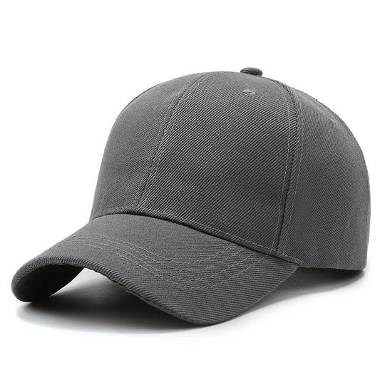 Dark Grey Classic Style Baseball Cap