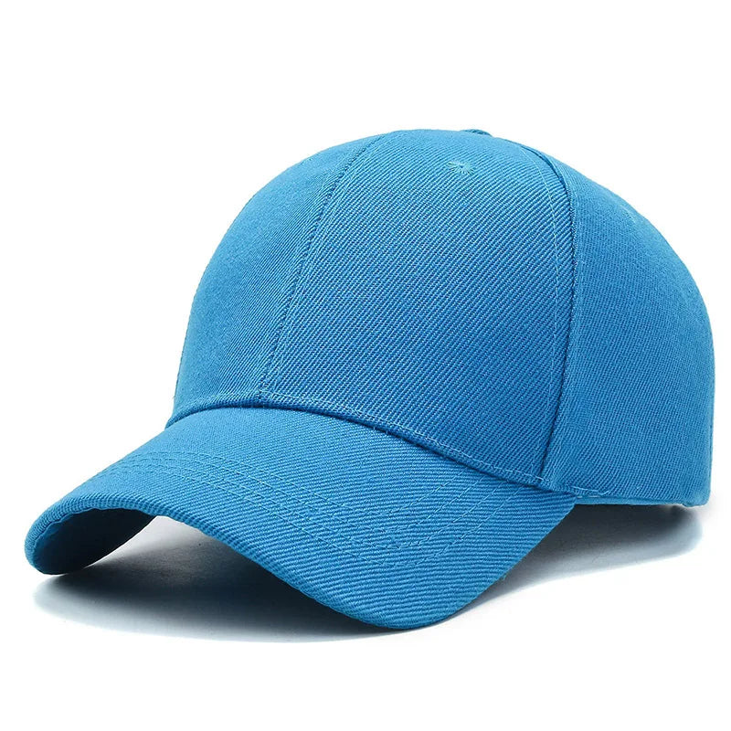 Light Blue Classic Style Baseball Cap