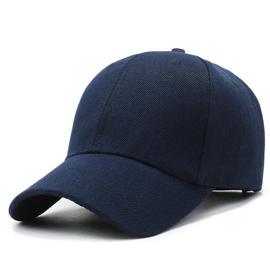 Navy Blue Classic Style Baseball Cap