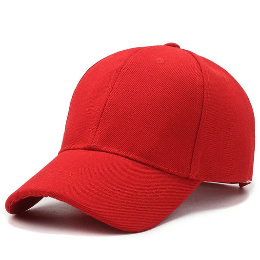 Red Classic Style Baseball Cap
