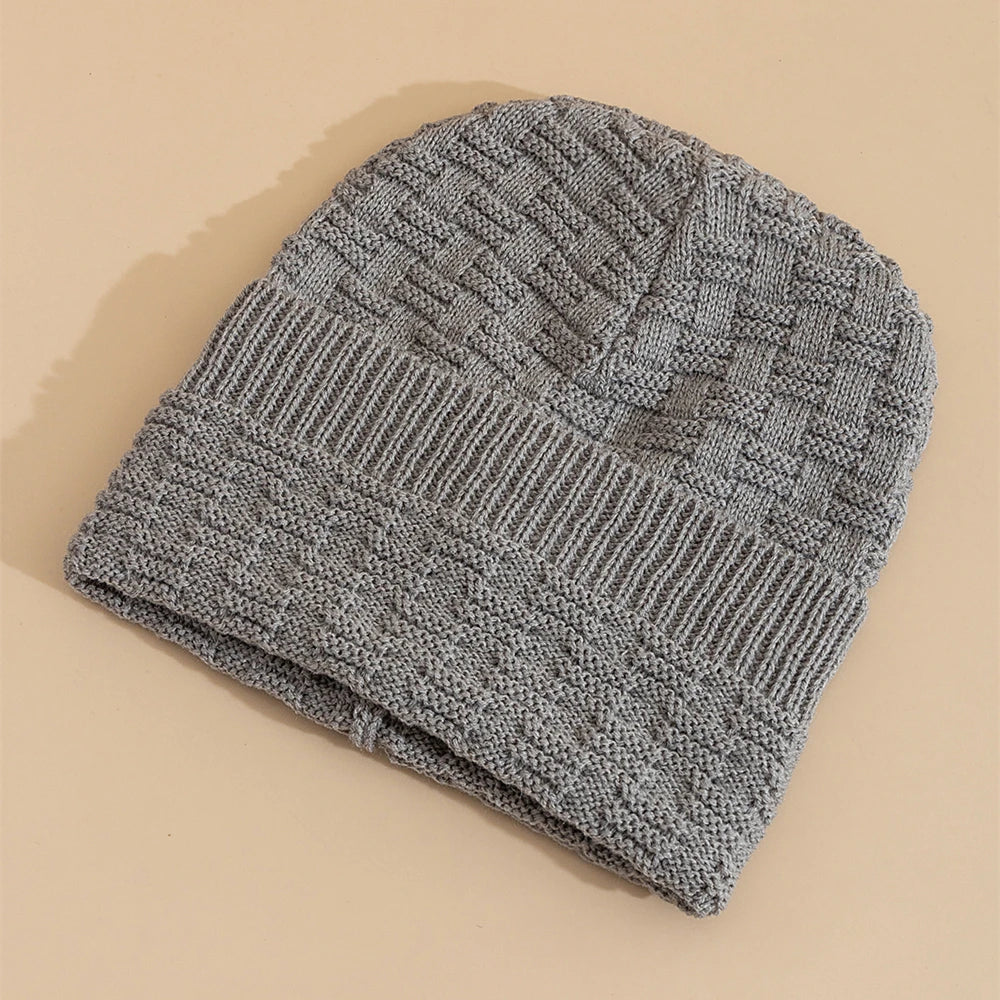 Light Grey Slouchy Beanie