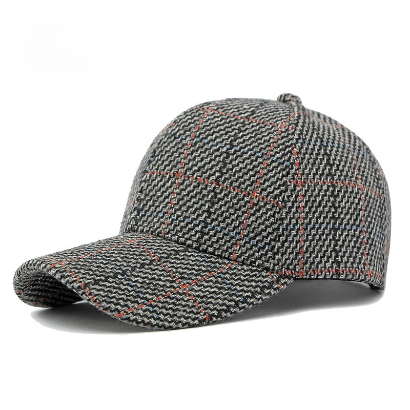 Black Heritage Checkered Baseball Cap