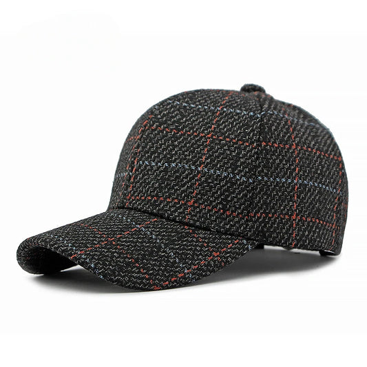 Black Heritage Checkered Baseball Cap
