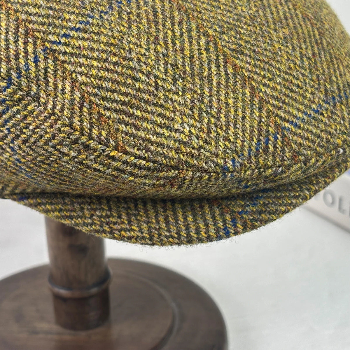 Classic Plaid Woven Flat Cap