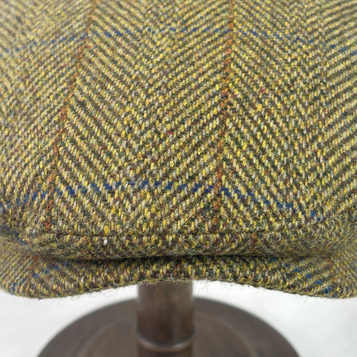 Classic Plaid Woven Flat Cap